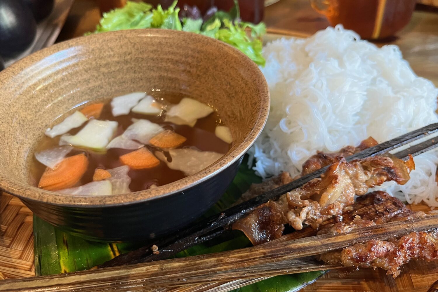 Bun Cha Ha Noi, Hanoj, Severní Vietnam