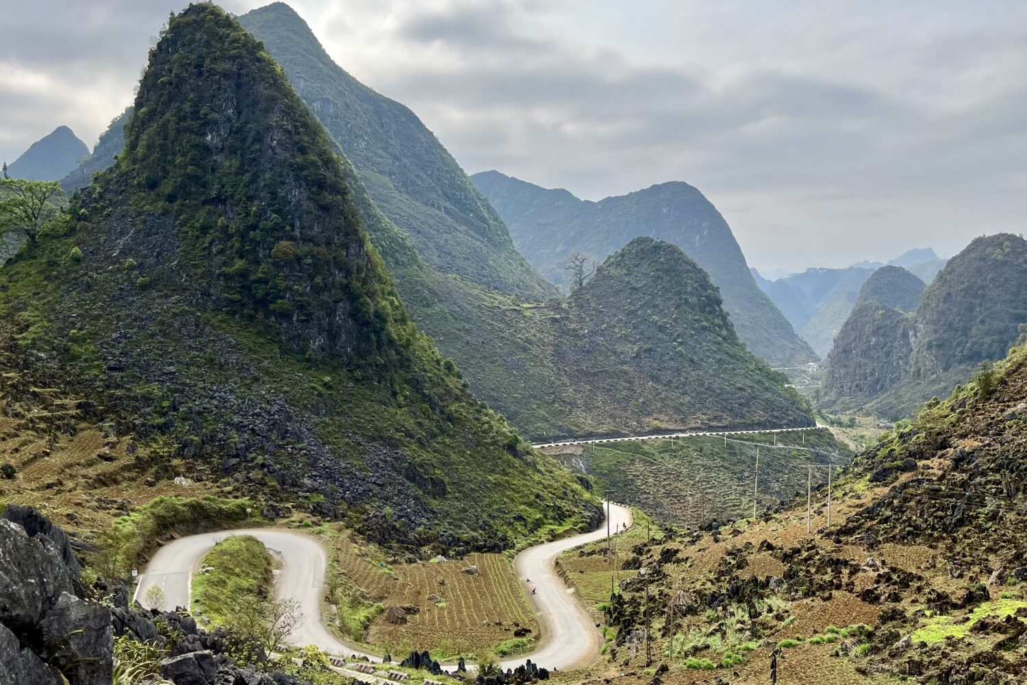 Hory ve Vietnamu, Meo Vac, oblast Ha Giang, Severní Vietnam